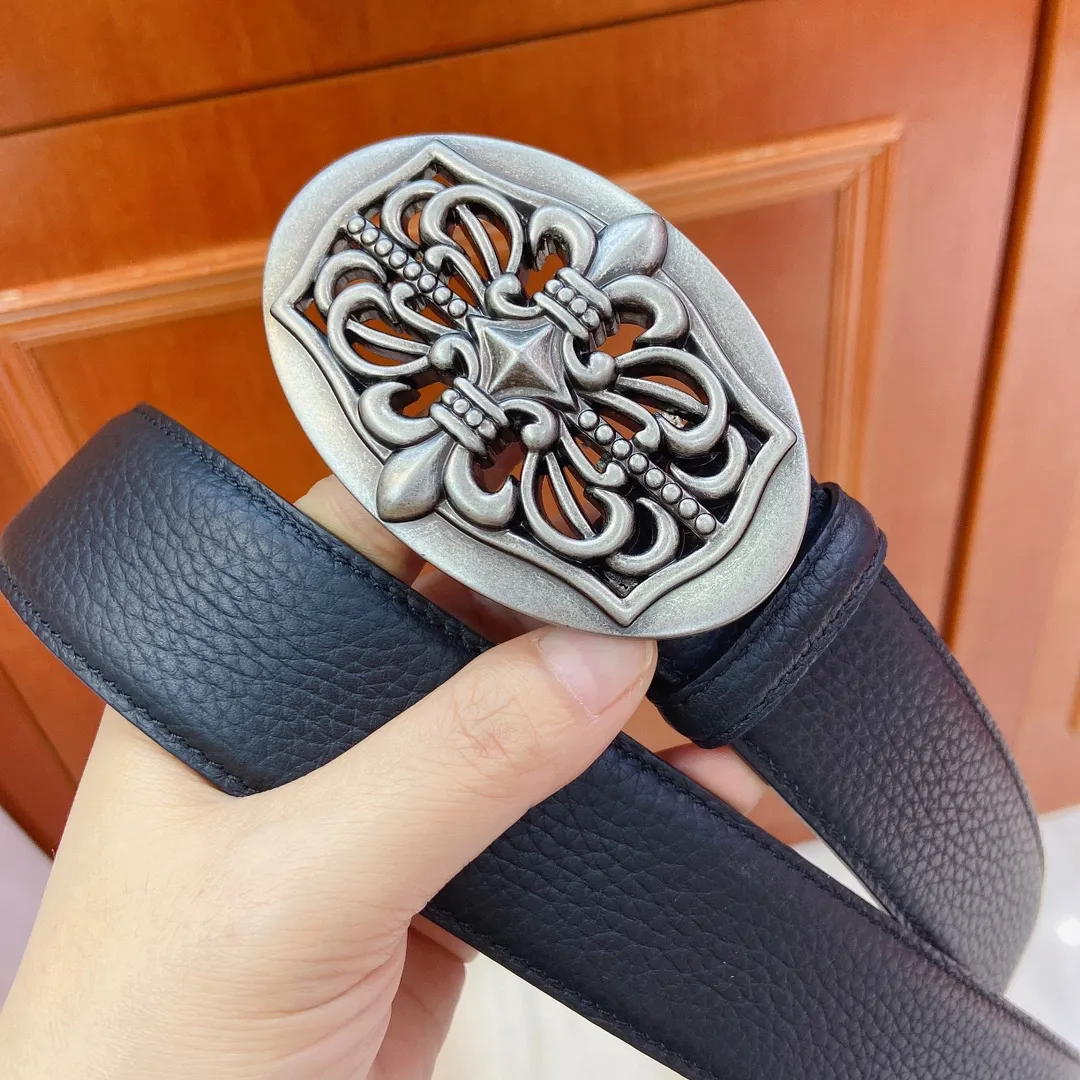 💰480💰Full package💰 💍Purchasing level 𝐂𝐡𝐫𝐨𝐦𝐞𝐇𝐞𝐚𝐫𝐭𝐬 Crow Heart Detachable model, fine hardware and first-layer lychee leather belt, very cool. Width 3.8cm